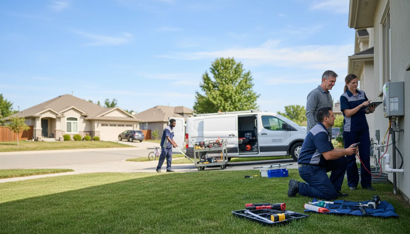 Tankless water heater service in Benton, KY